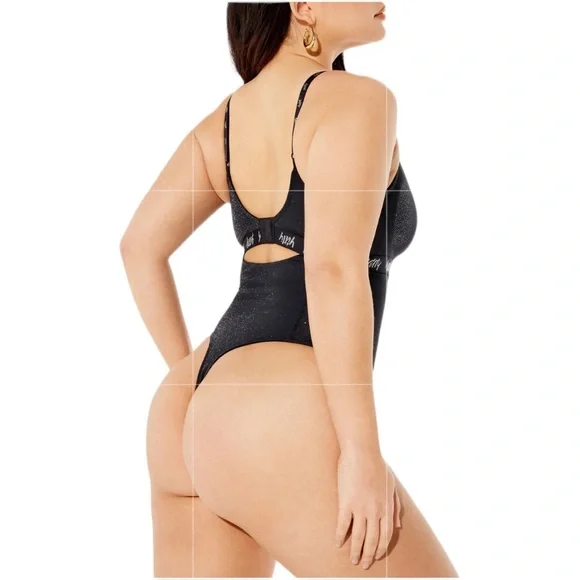 New Fabletics Yity Spotlight Shaping Demi Cup Thong Bodysuit - Picture 3 of 16